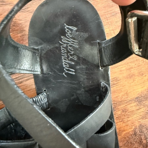 Loeffler Randall Black Leather Gladiator Sandal | Size 8 - Picture 5 of 6